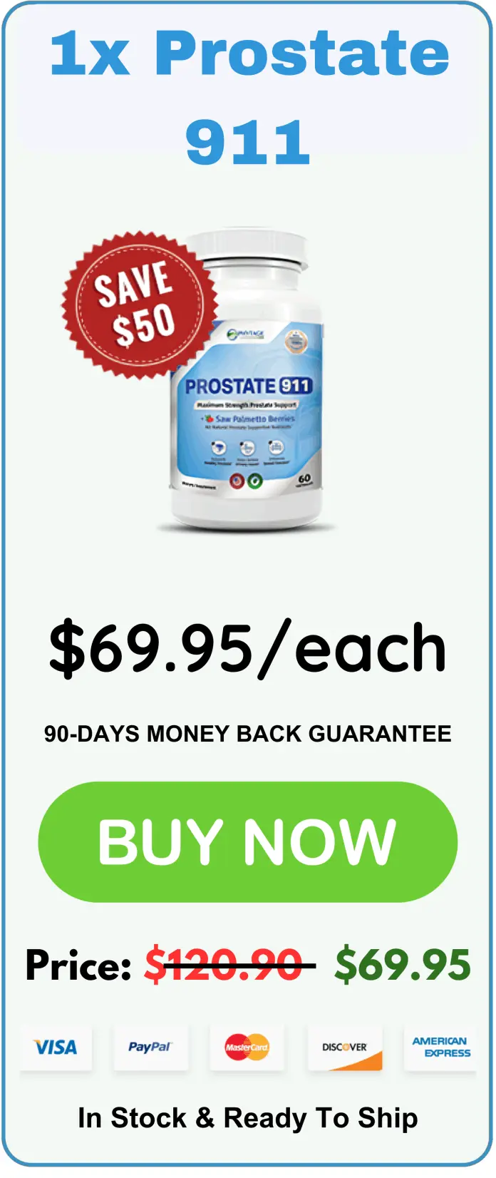 Prostate 911 price 